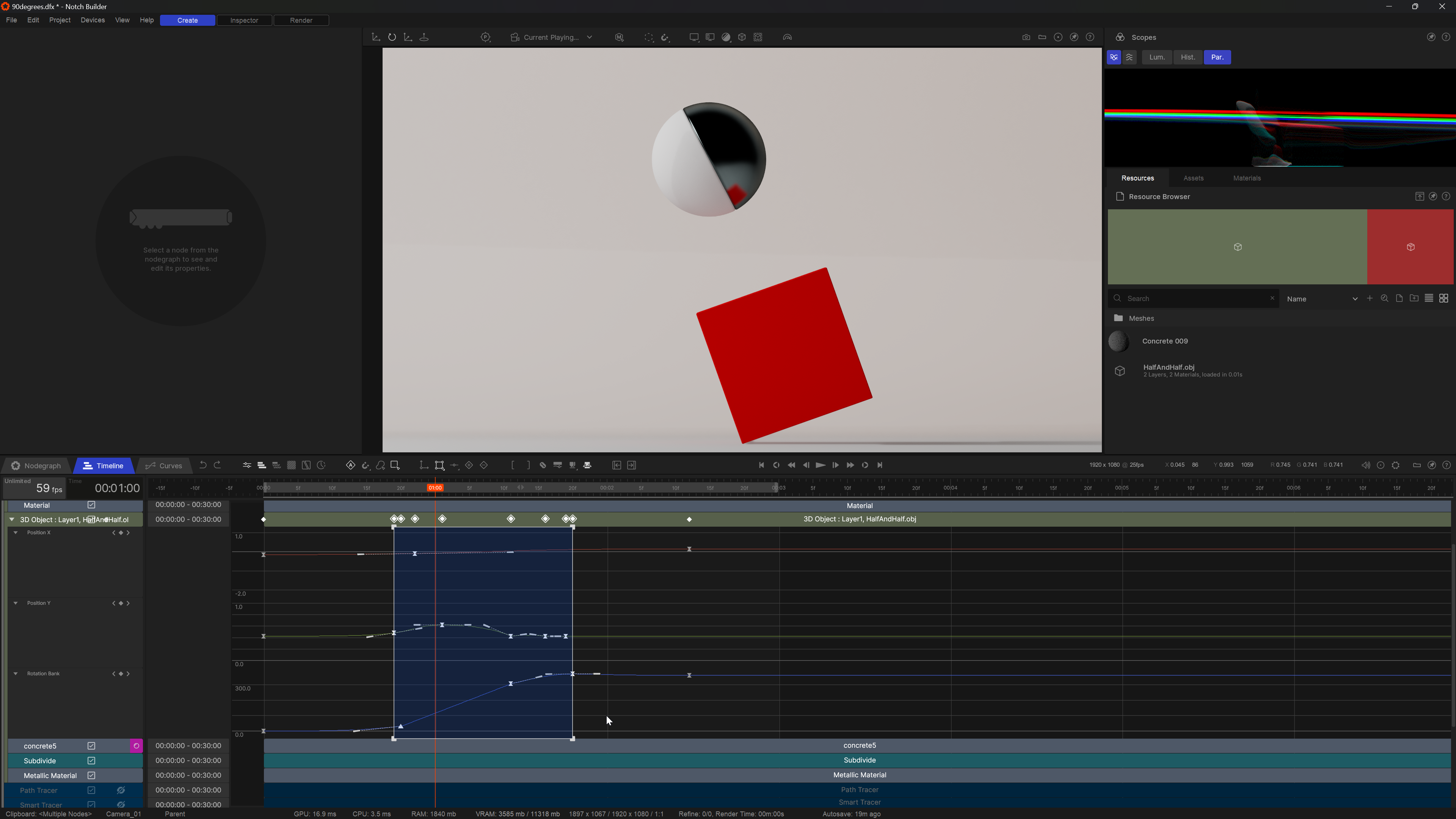 timelineandcurves
