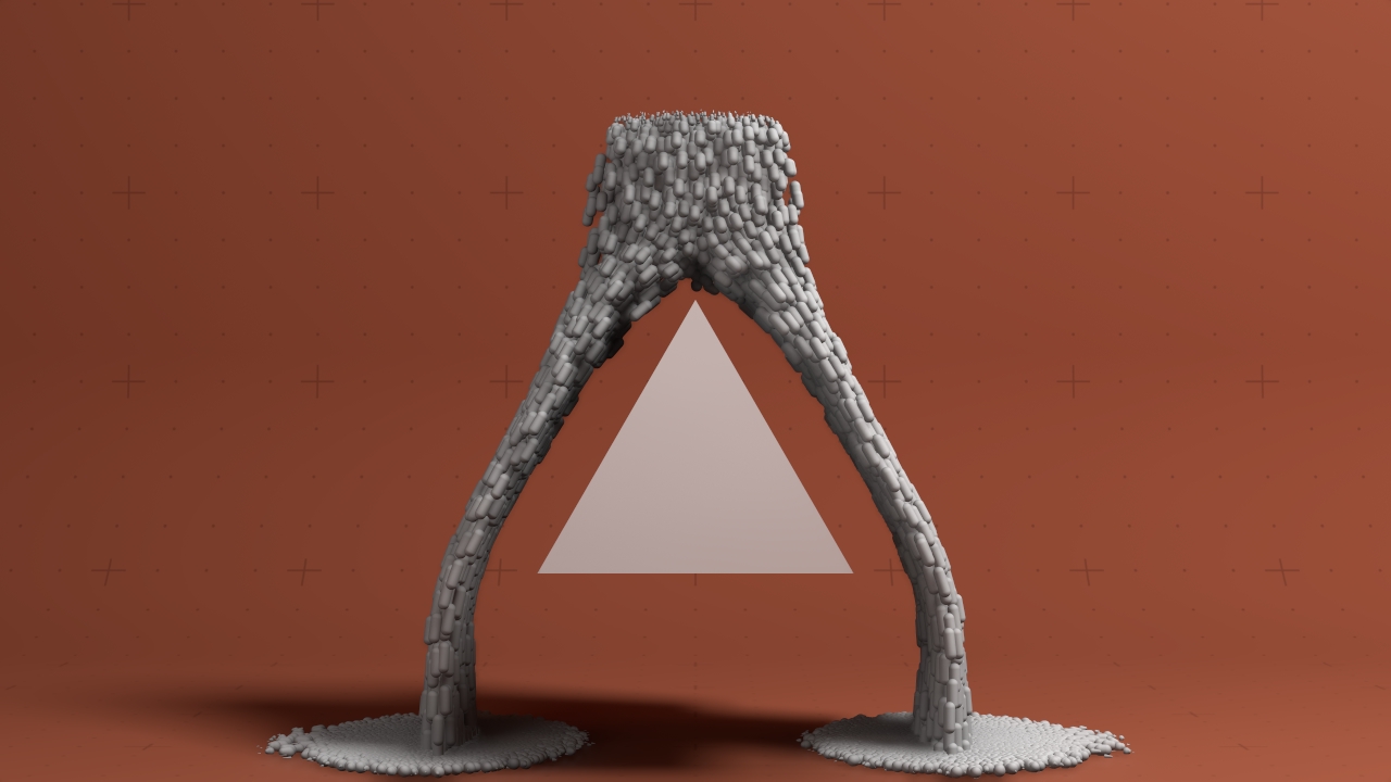 Mesh Distance Field Affector