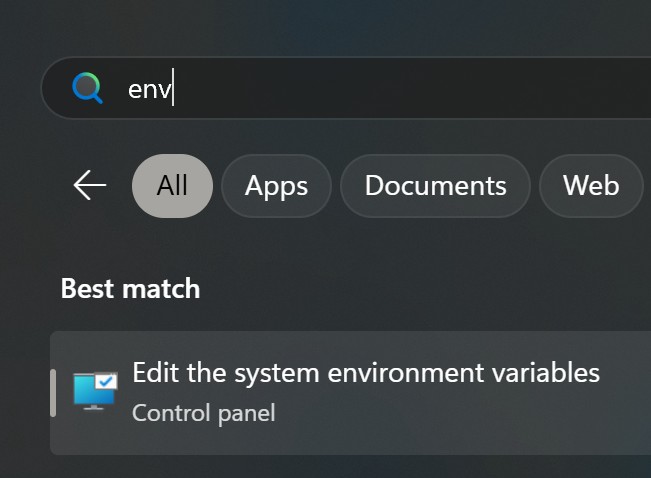 Search_for_edit_the_System_Environment_Variable