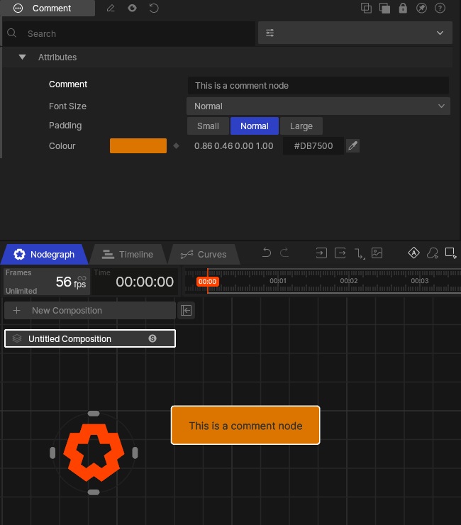 comment node