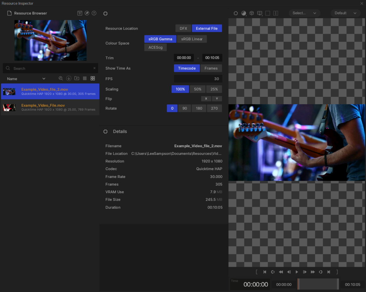 Importing Videos